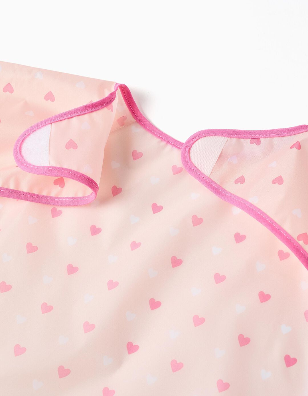 Babete Imperme&aacute;vel Com Mangas ZY Baby, Rosa