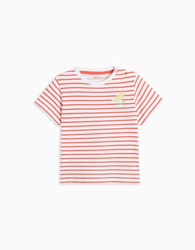 Stripes T-shirt, Baby Boys, Multicolour