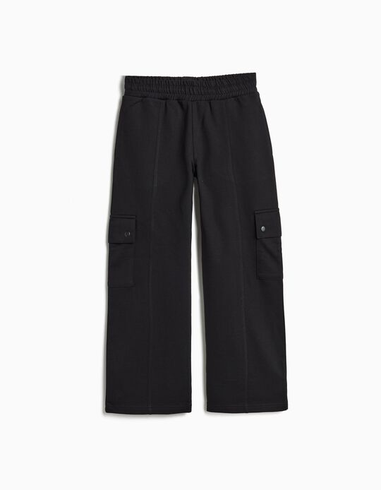 Comprar Online Cal&ccedil;as Cargo, Menina, Preto