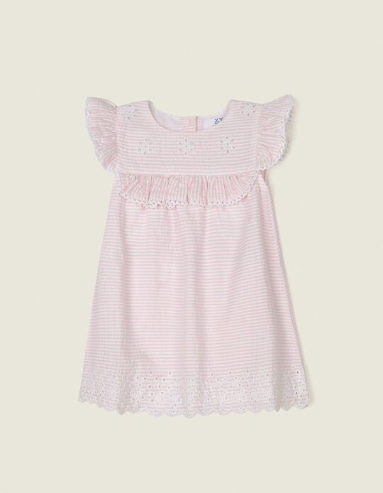 Dress and Bloomers for Newborn Girls, Pink