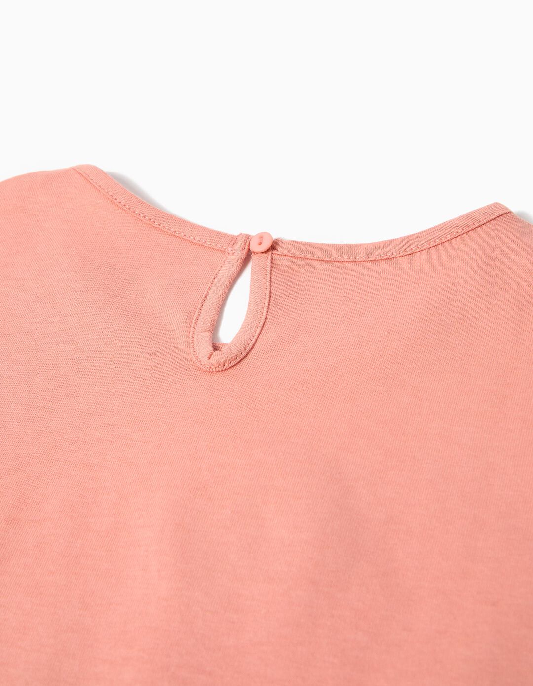 T-shirt sem Mangas, Menina, Rosa