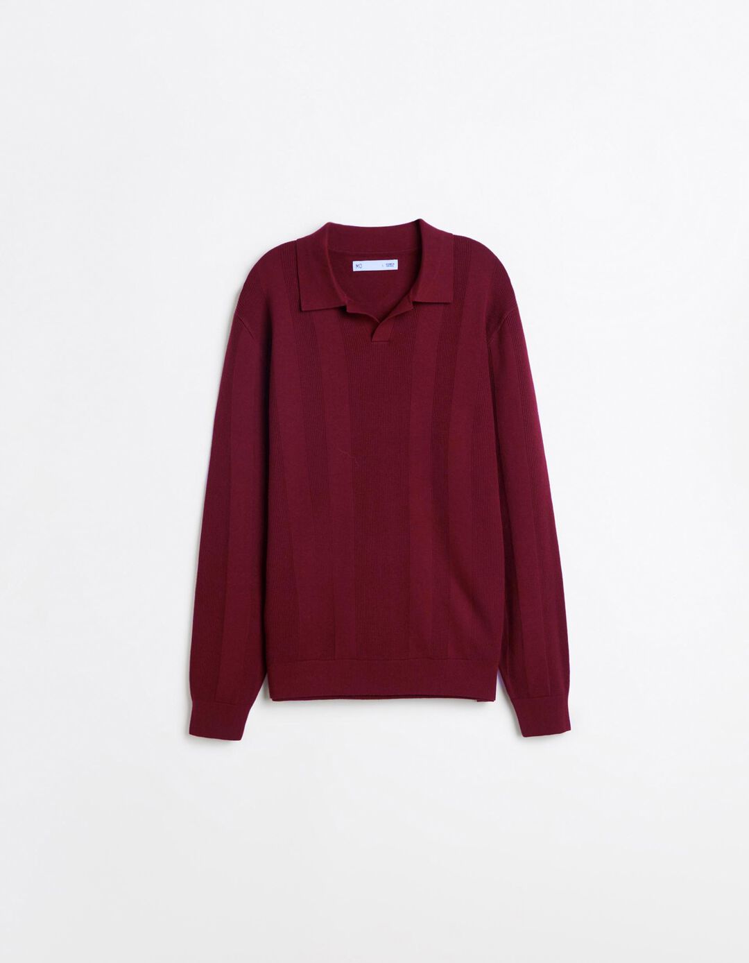 Camisola De Malha, Homem, Vermelho Escuro