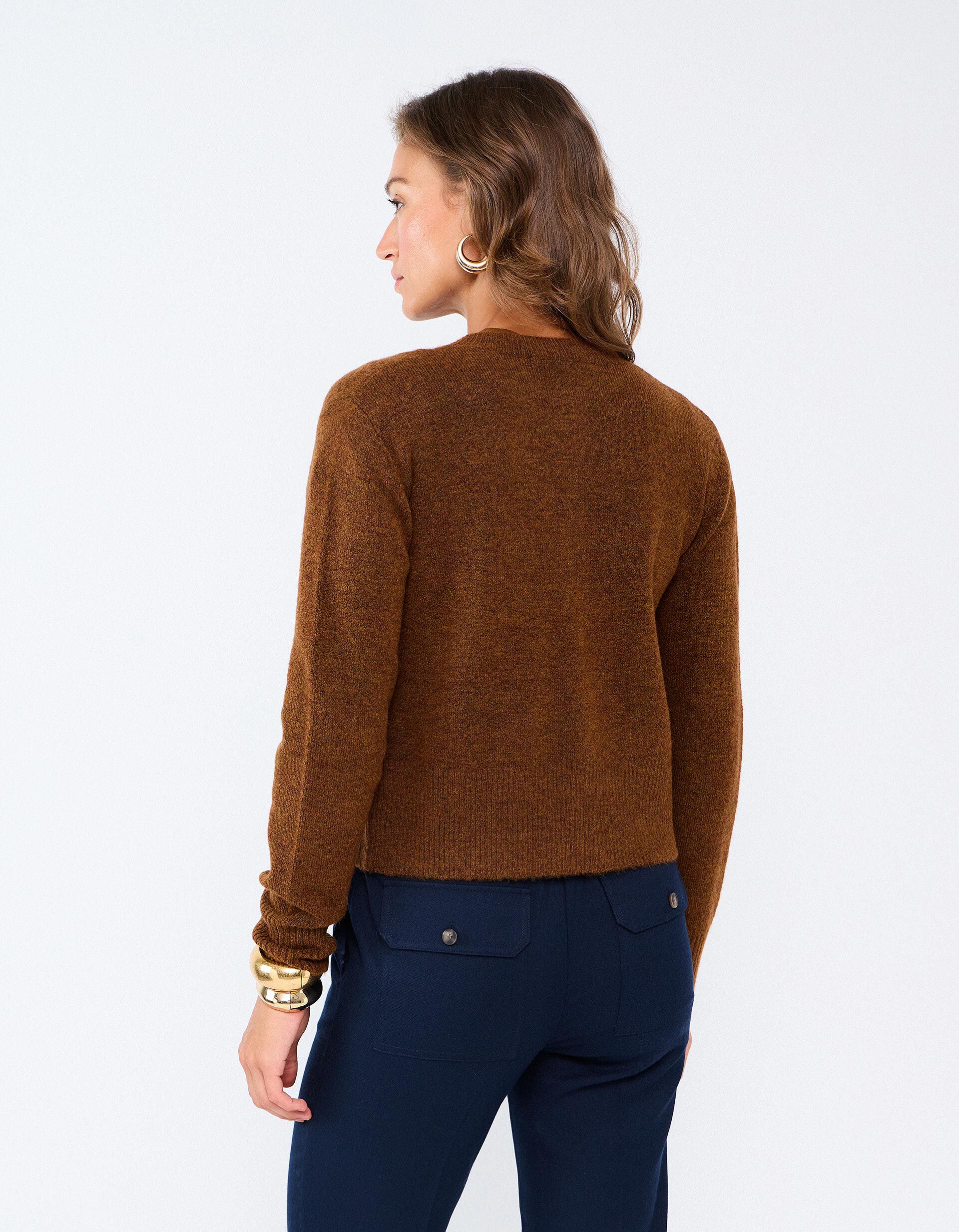 Comprar Online Casaco De Malha, Mulher, Castanho