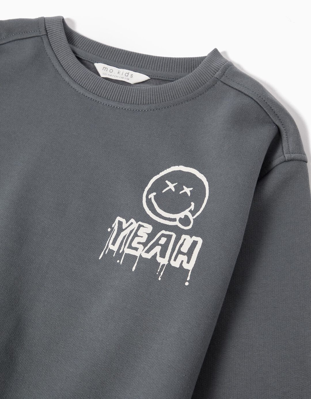 Sweatshirt de Felpa, Menino, Azul