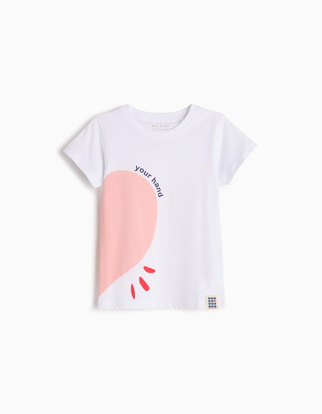 T-shirt Dia dos Namorados, Menina, Branco