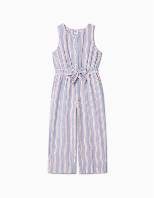 Comprar Online Striped Belted Jumpsuit, Girl, Multiple colors