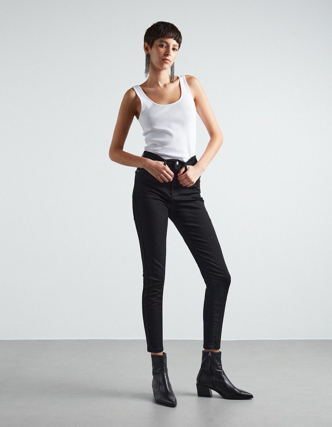 Skinny' Jeans, Women, Black