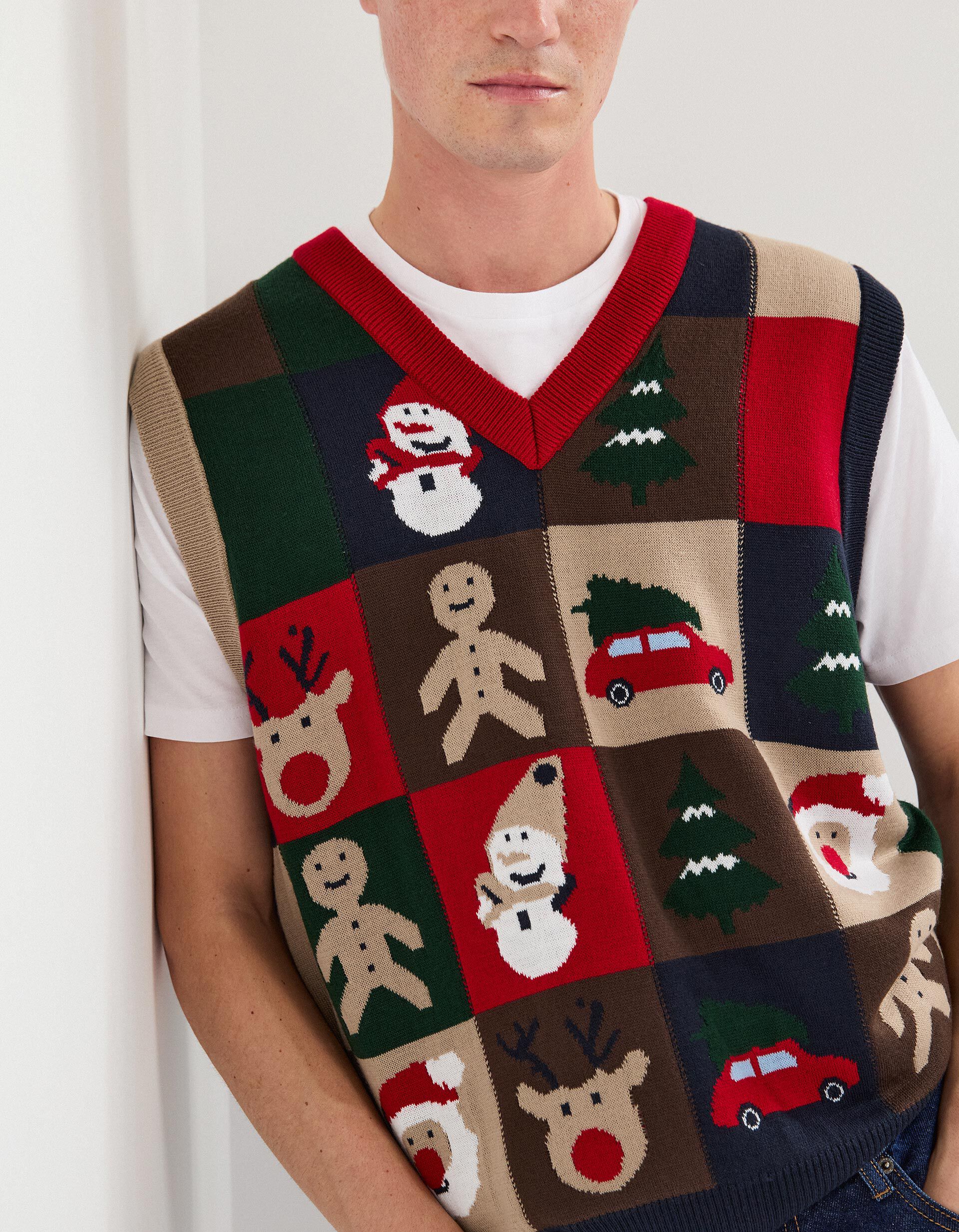 Comprar Online Colete de Malha, Homem, Multicor