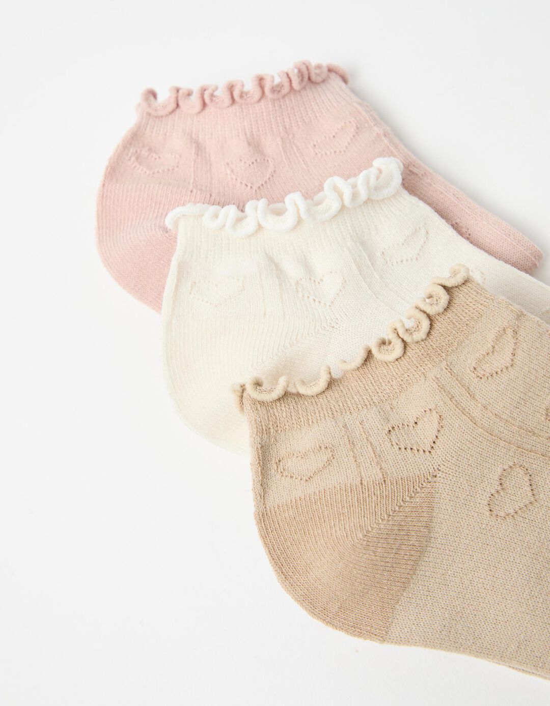 Pack 3 Pares De Meias Tornozelo, Mulher, Multicolor