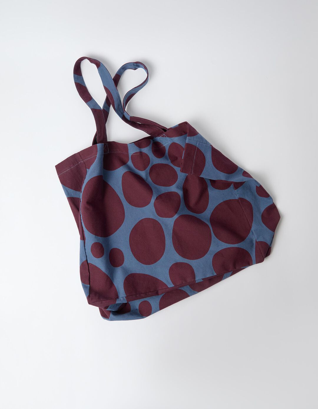 Tote Bag &Agrave;s Bolinhas, Mulher, Azul
