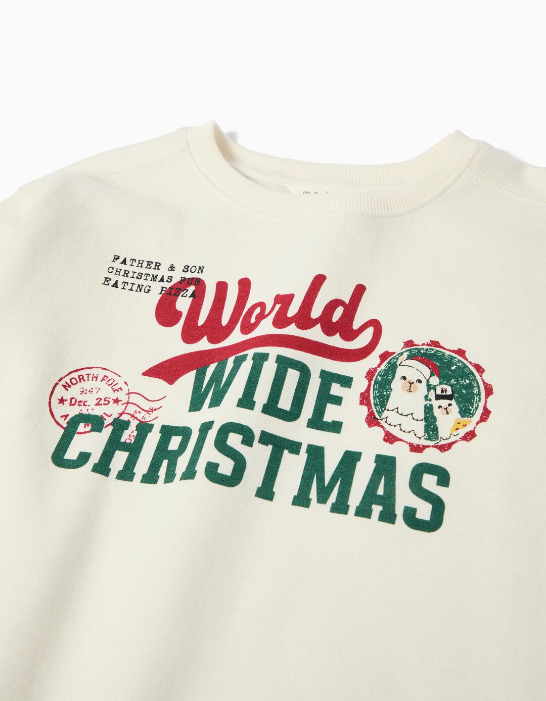 Sweatshirt de Natal, Menino, Cru