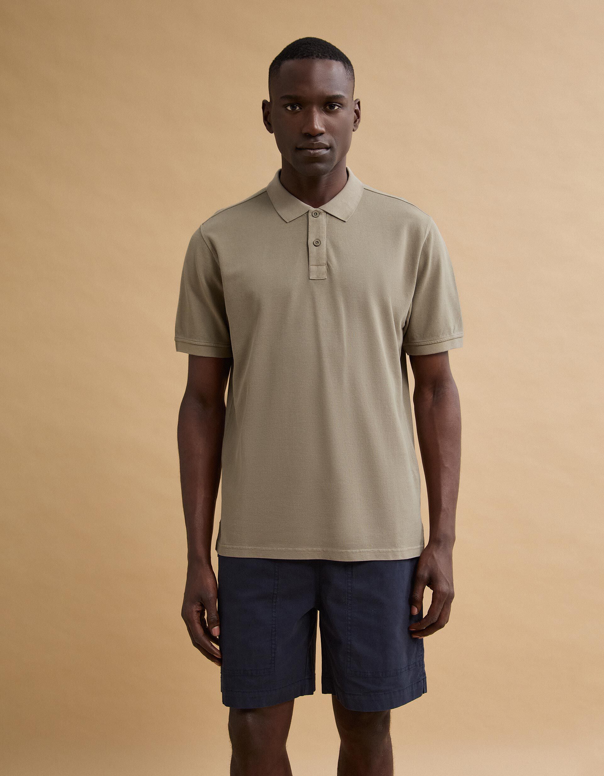 Comprar Online Polo Piquet, Homem, Caqui