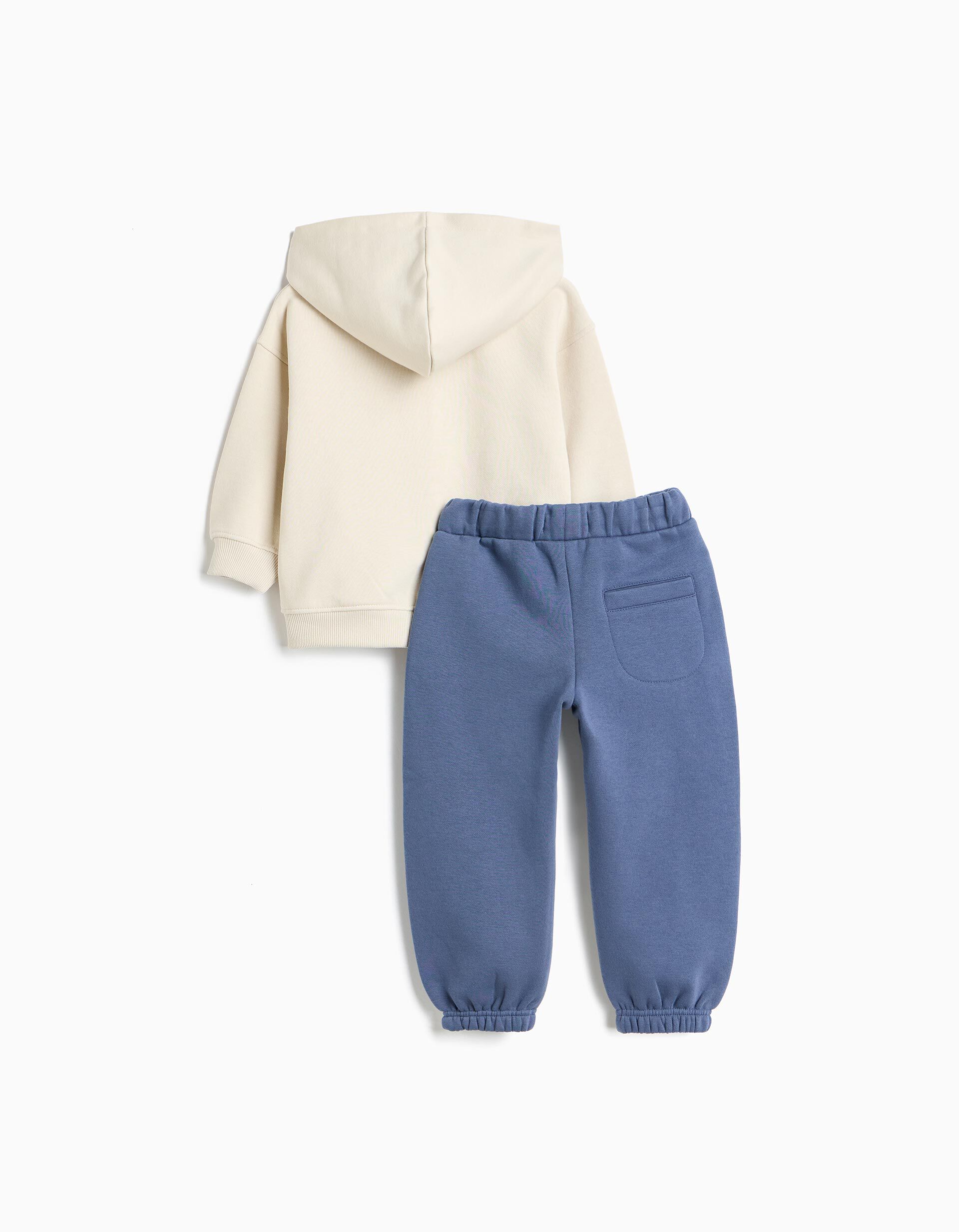 Comprar Online Conjunto De Jogging, Menino, Bege Claro