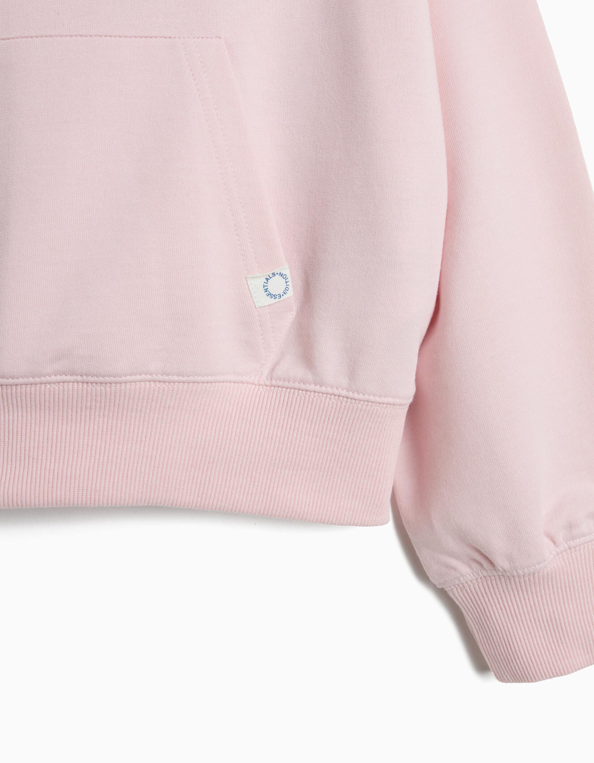 Comprar Online Sweatshirt Com Capuz, Menina, Rosa Claro