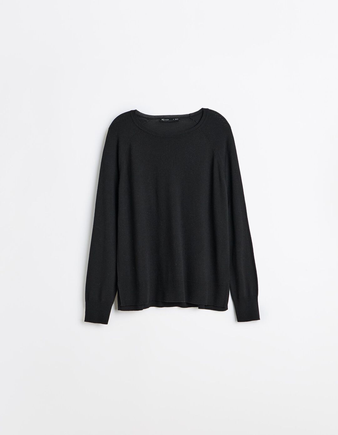 Sweater De Manga Comprida, Mulher, Preto