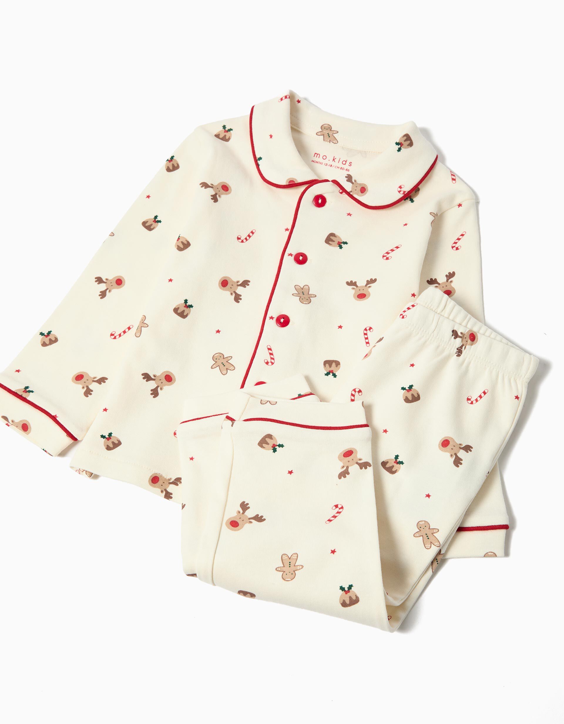 Comprar Online Pijama de Natal, Menino, Bege