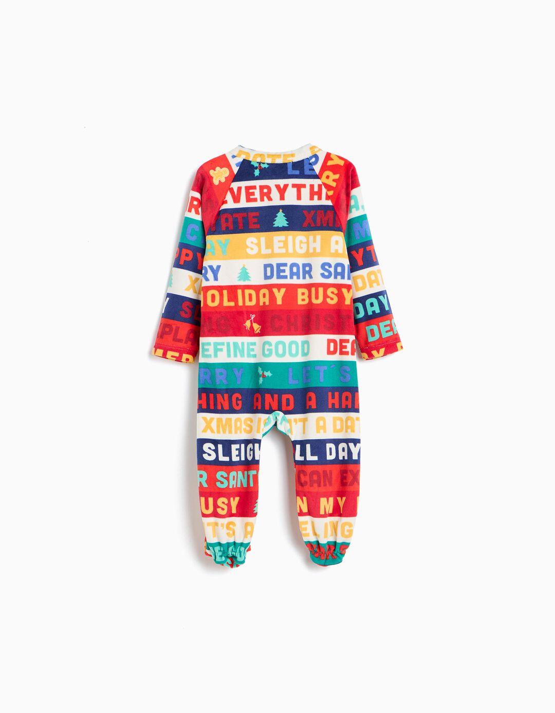 Babygrow Em Veludo De Natal, Beb&eacute;, Vermelho