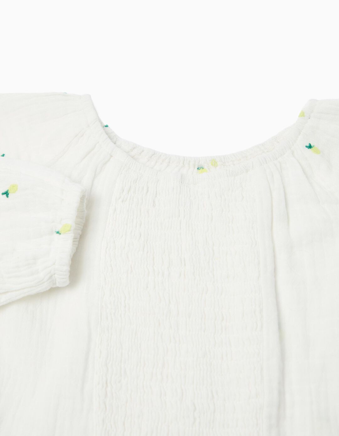 Blusa, Menina, Branco