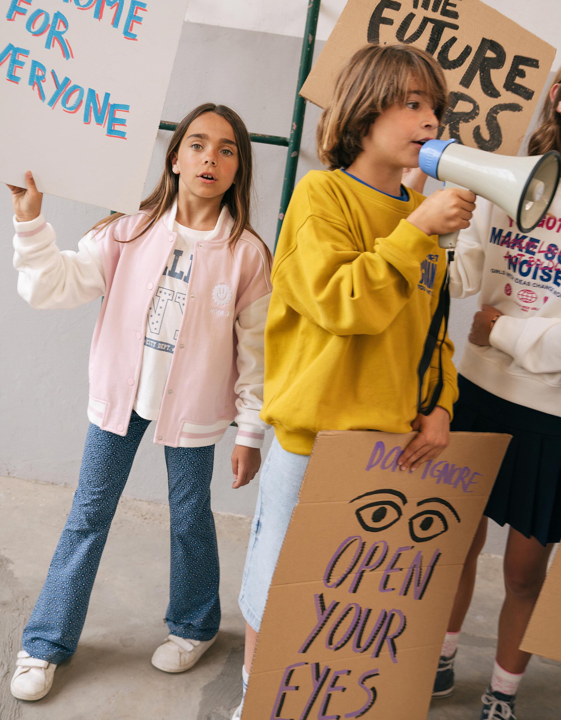 Bomber De Felpa, Menina, Rosa