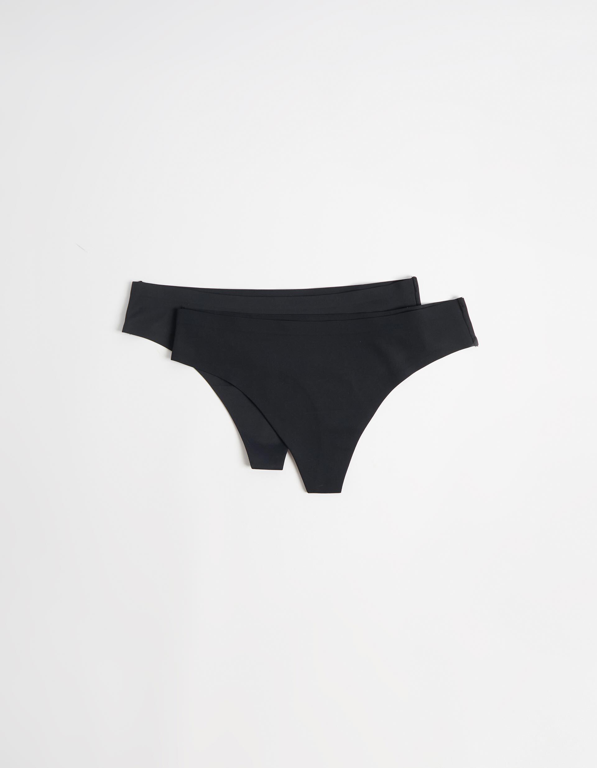 Comprar Online Pack 2 Cuecas Tanga Corte Laser, Mulher, Preto