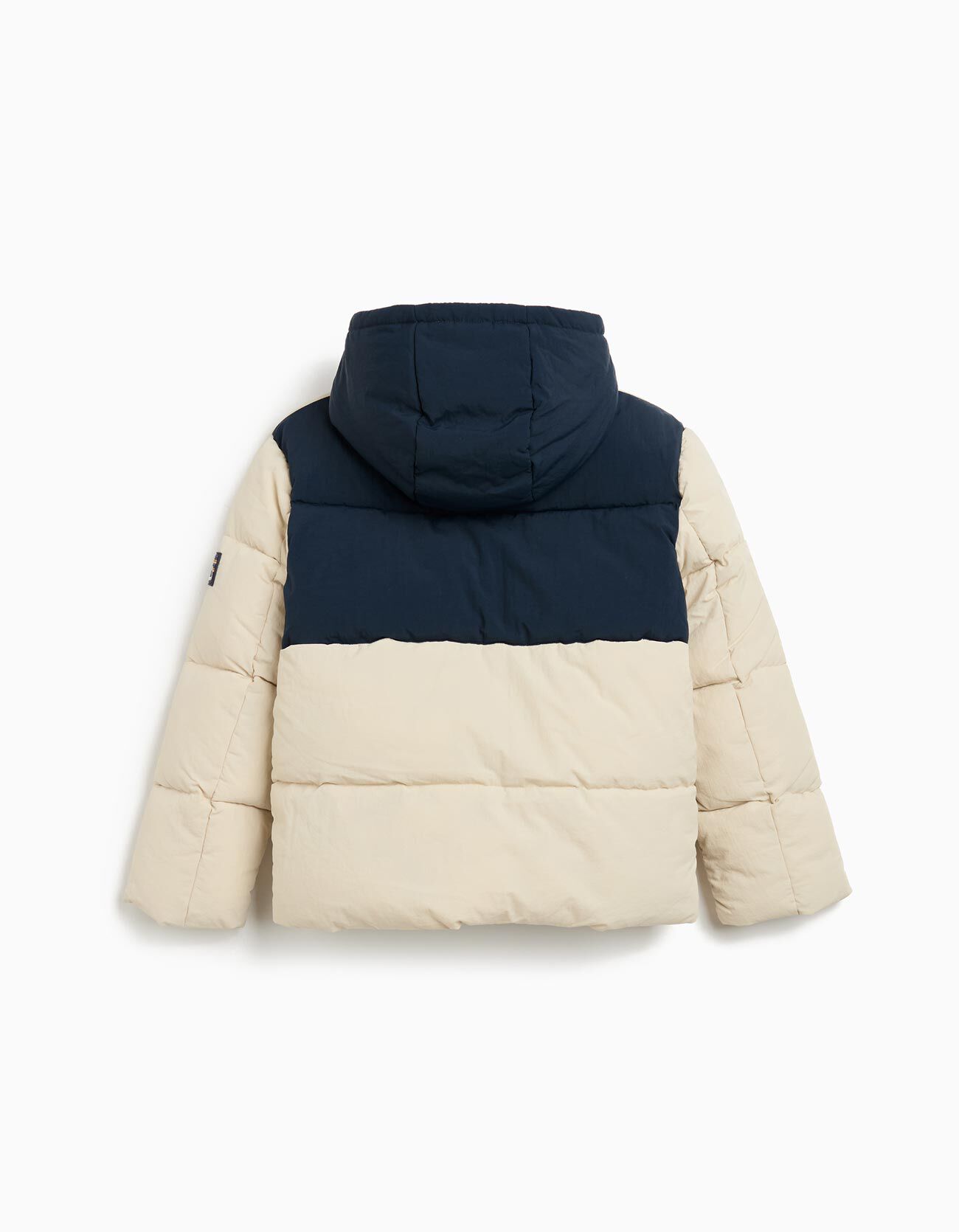 Comprar Online Casaco Acolchoado com Capuz, Menino, Bege