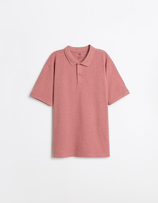 Comprar Online Polo Piquet, Homem, Rosa Claro