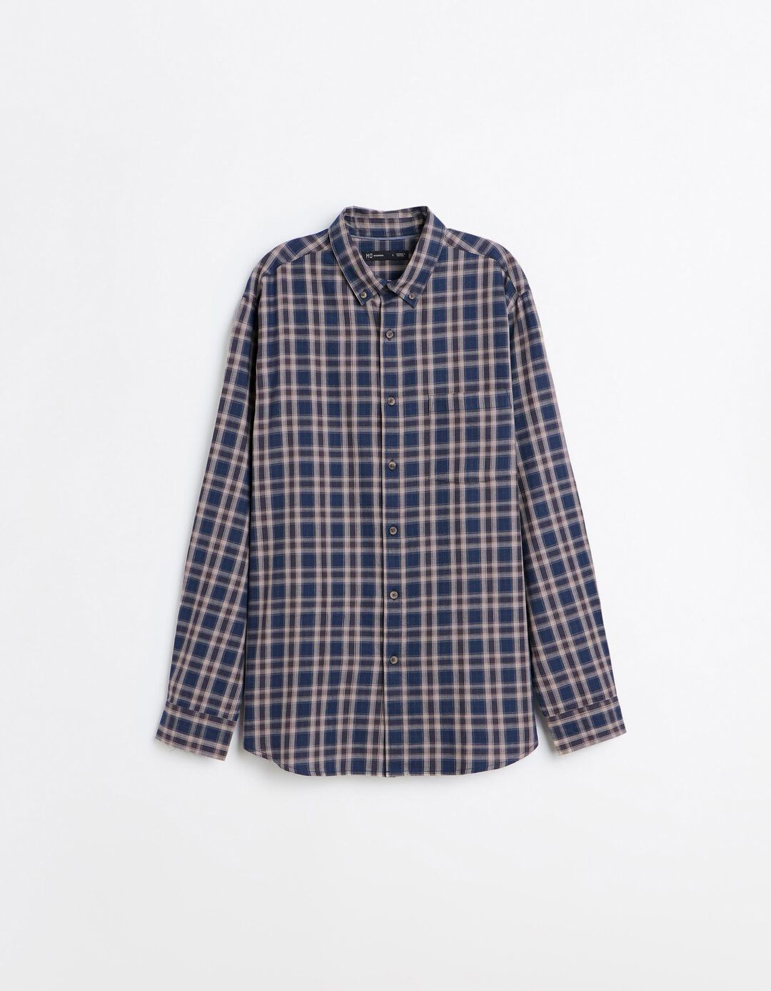 Camisa Xadrez, Homem, Azul Escuro