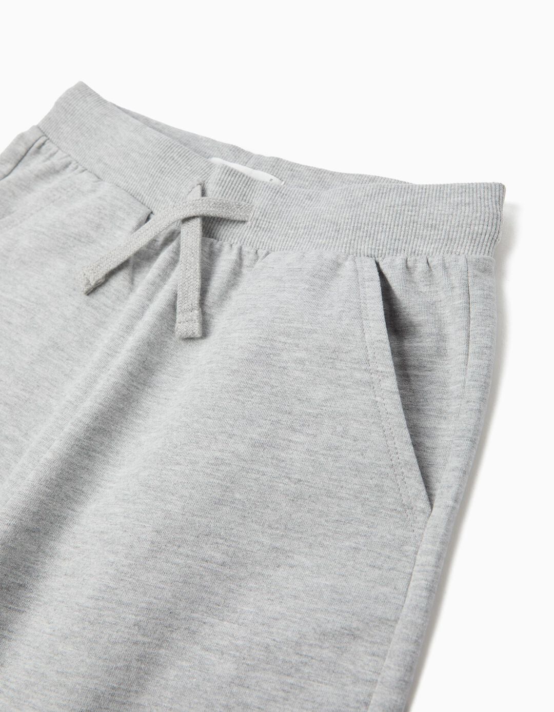 Cal&ccedil;&otilde;es Fleece, Menino, Cinzento Claro