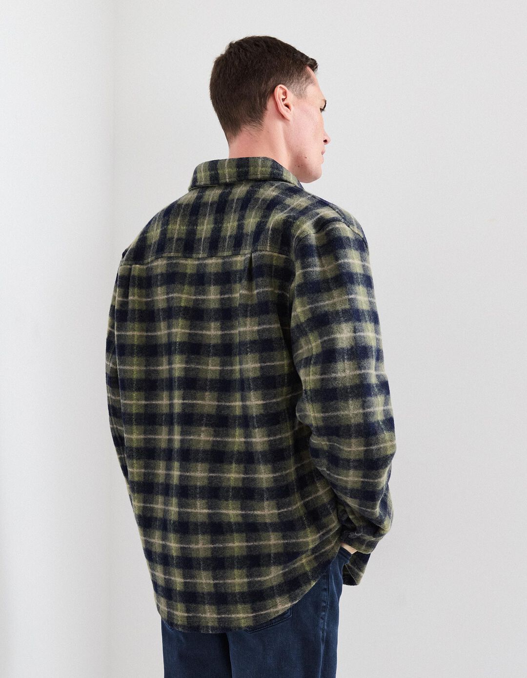 Sobrecamisa, Homem, Verde Escuro