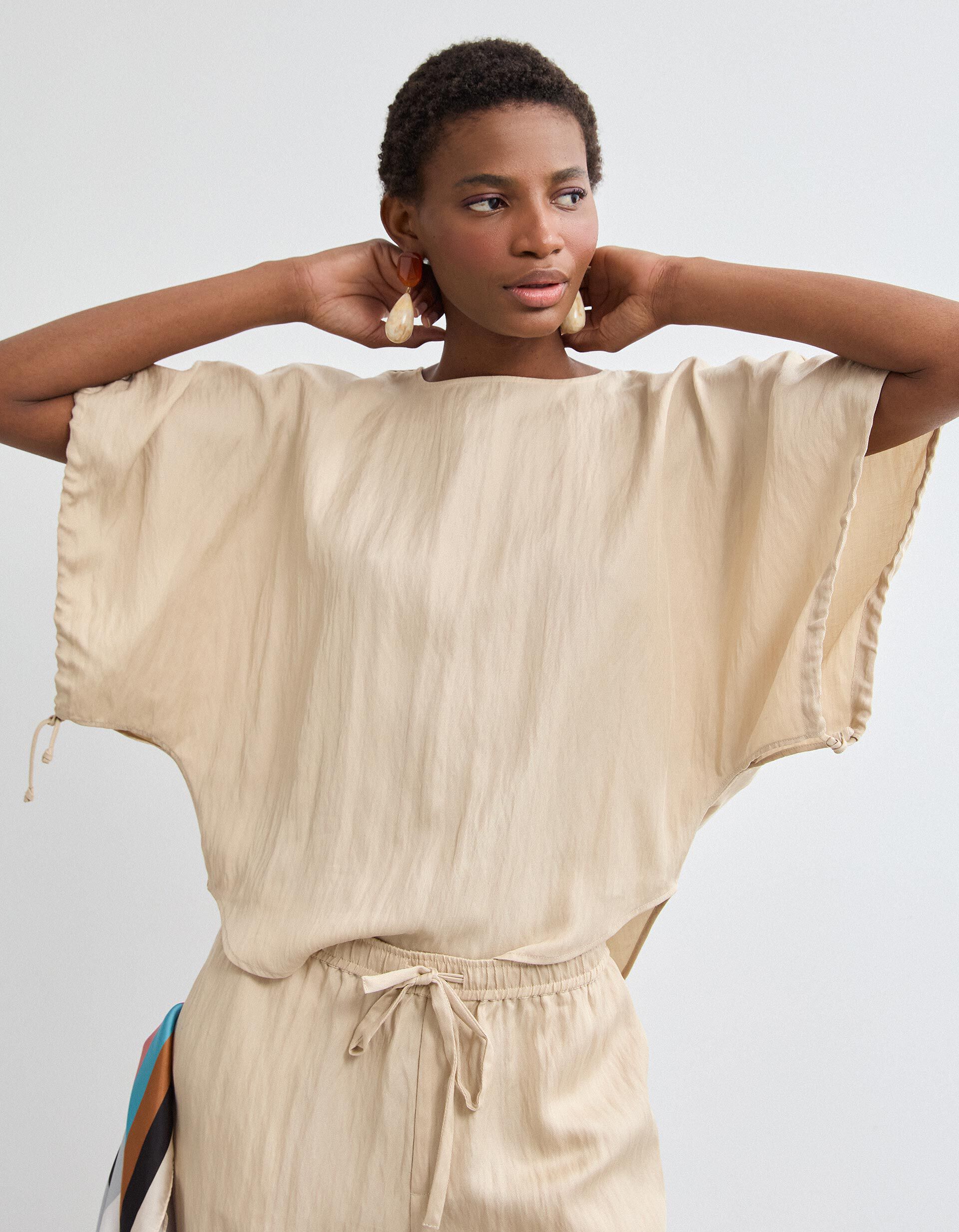 Comprar Online Blusa Liocel, Mulher, Beje