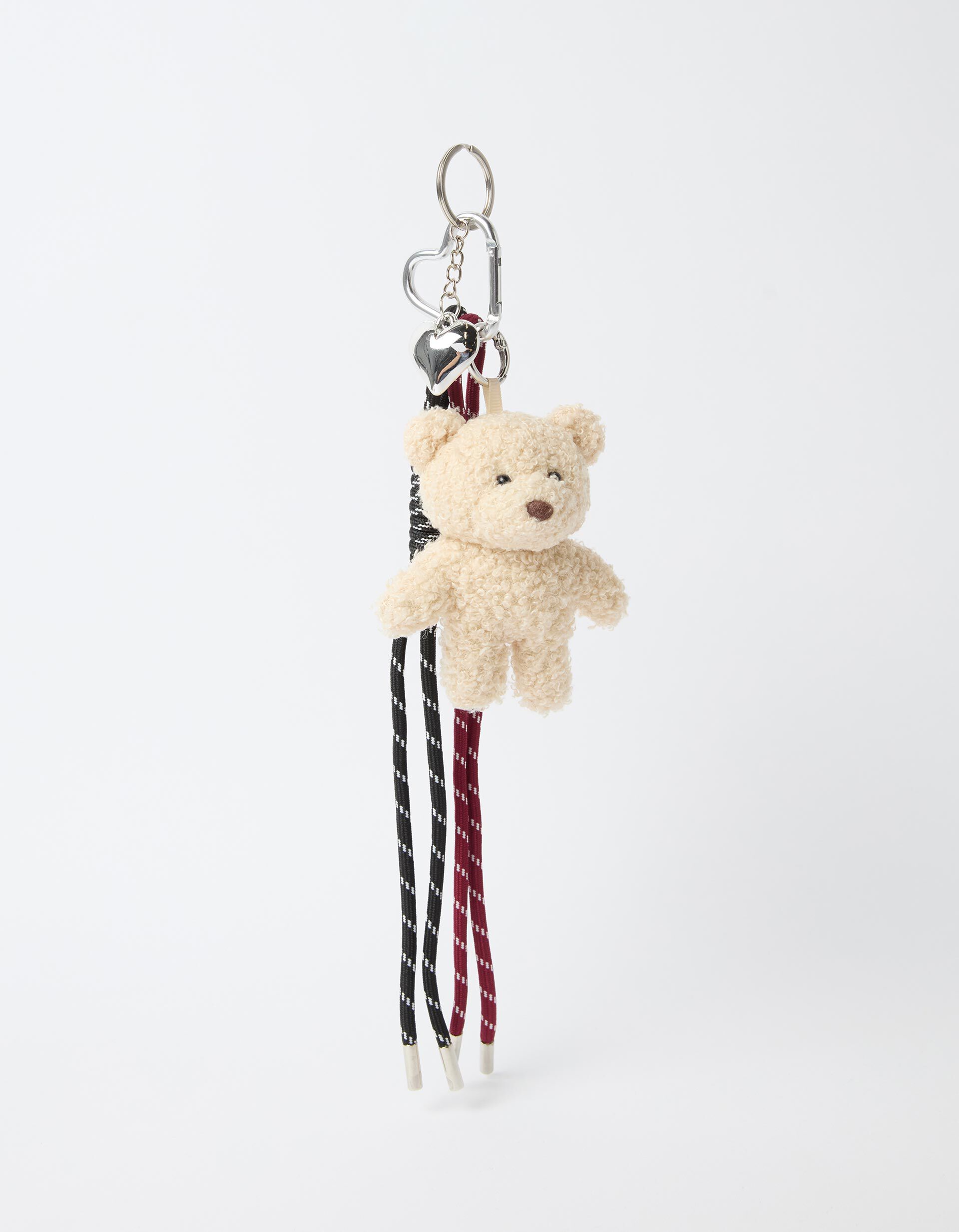 Comprar Online Porta-Chaves Charm Urso, Mulher, Bege