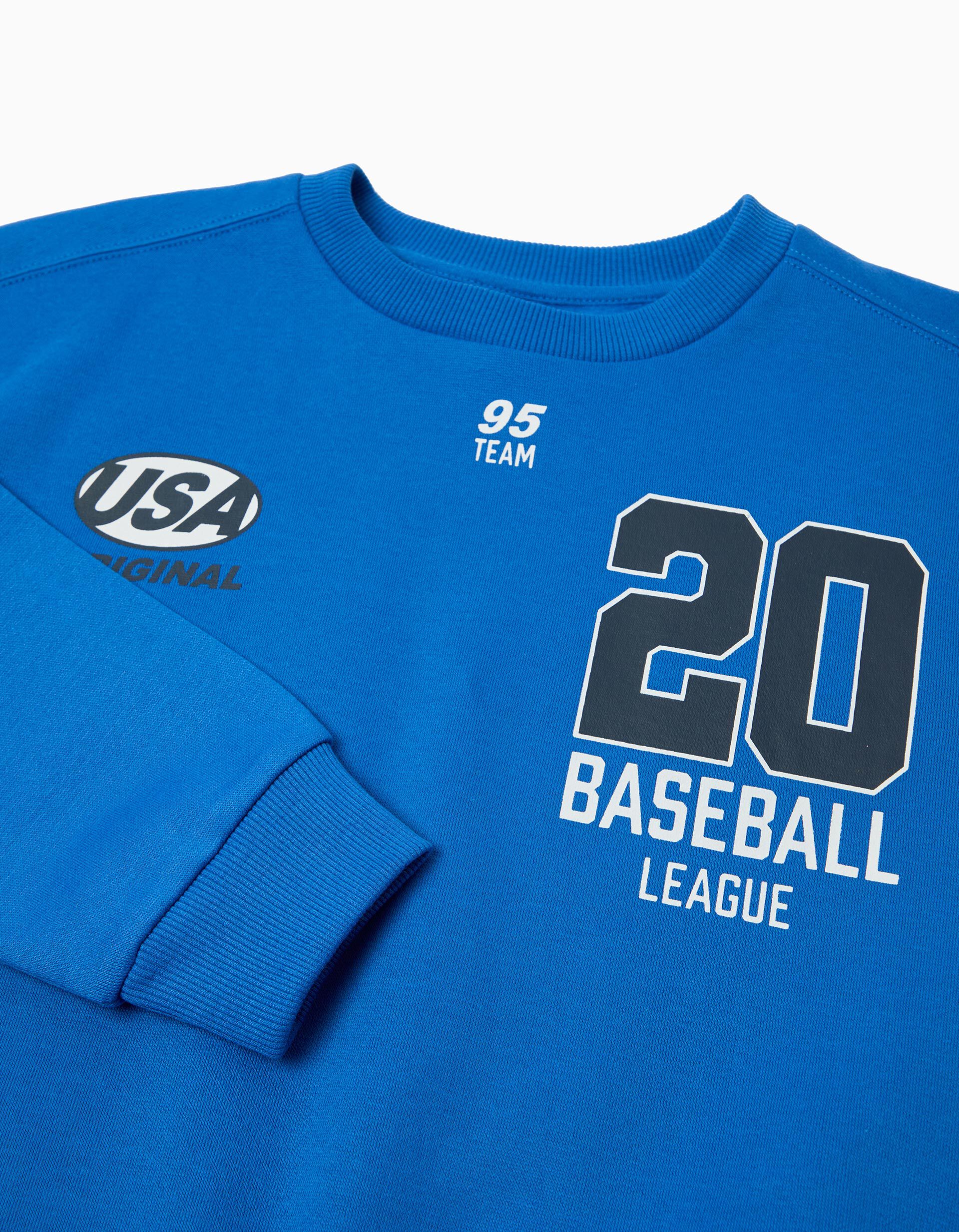 Comprar Online Sweatshirt de Felpa, Menino, Azul