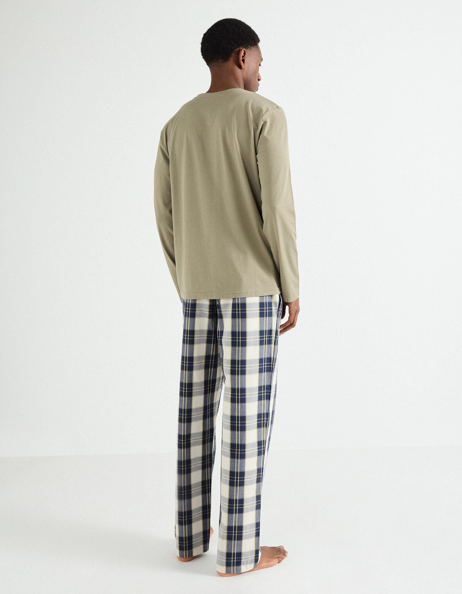 Comprar Online Pijama 'Popline', Homem, Verde Escuro