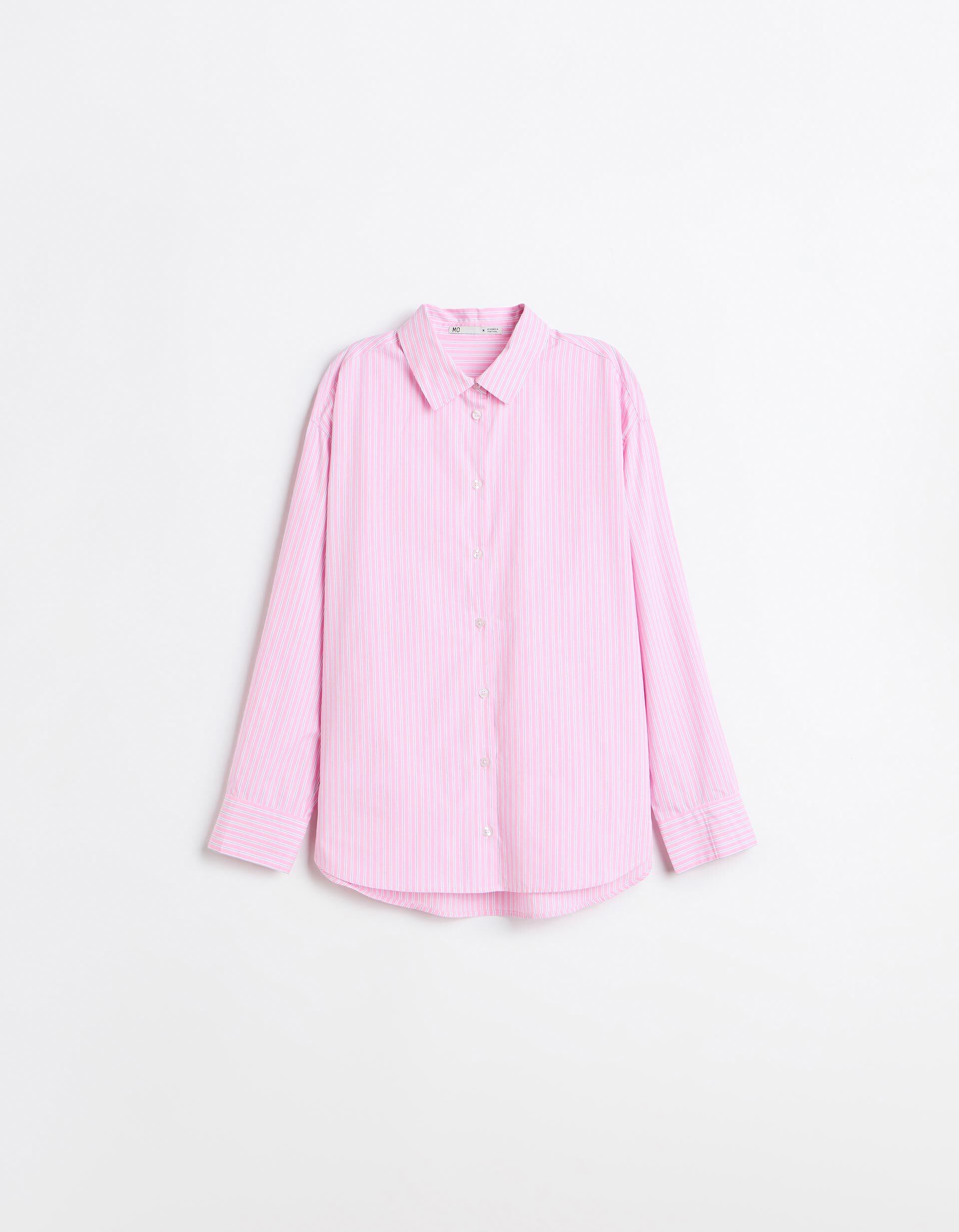 Comprar Online Camisa De Popelina, Mulher, Rosa