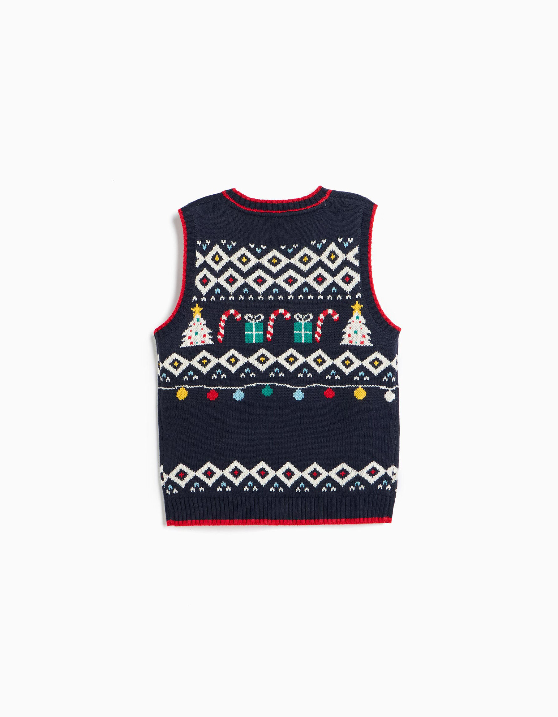 Comprar Online Colete De Natal, Menino, Azul Escuro