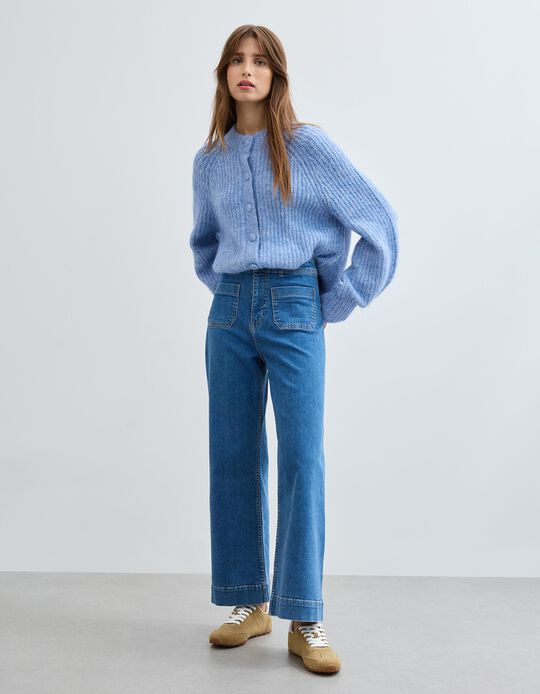 Comprar Online Cal&ccedil;as de Ganga, Mulher, Azul 