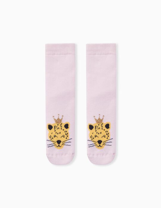 Non-Slip Socks, Girls, Pink