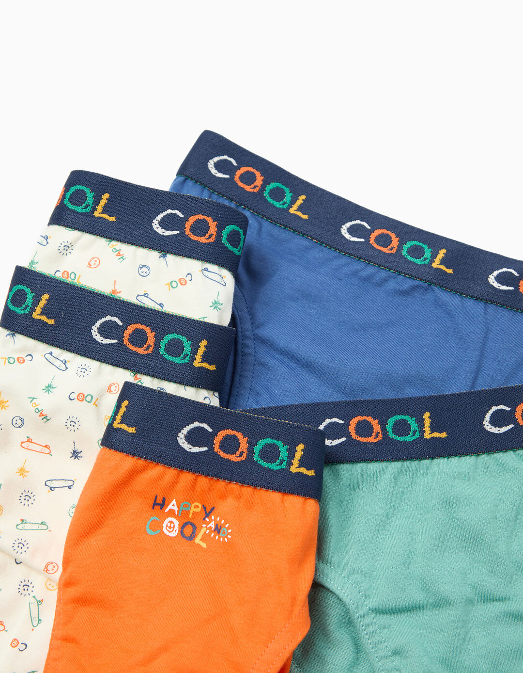 Pack 5 Cuecas, Menino, Multicor