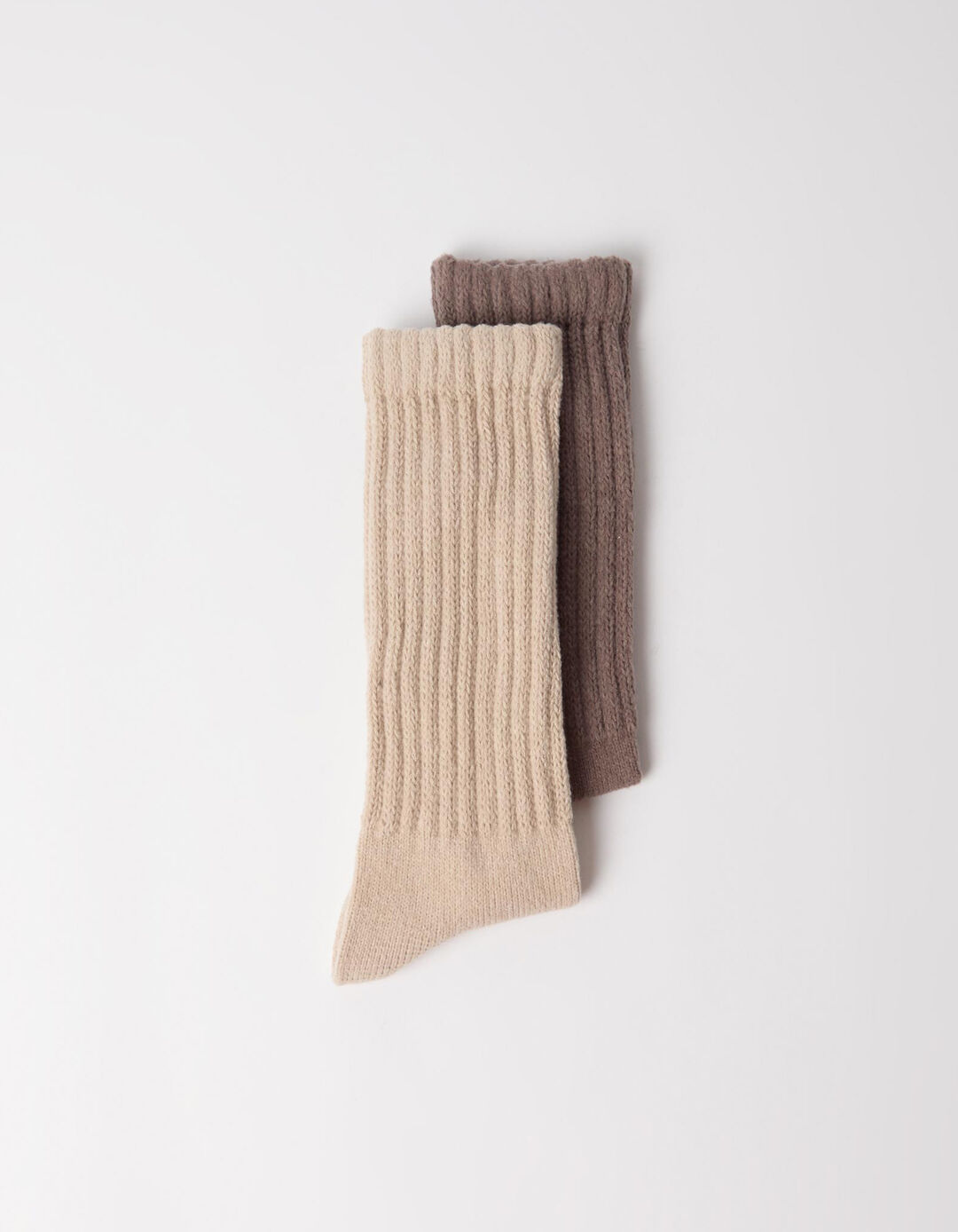 Pack 2 Pares De Meias, Mulher, Castanho