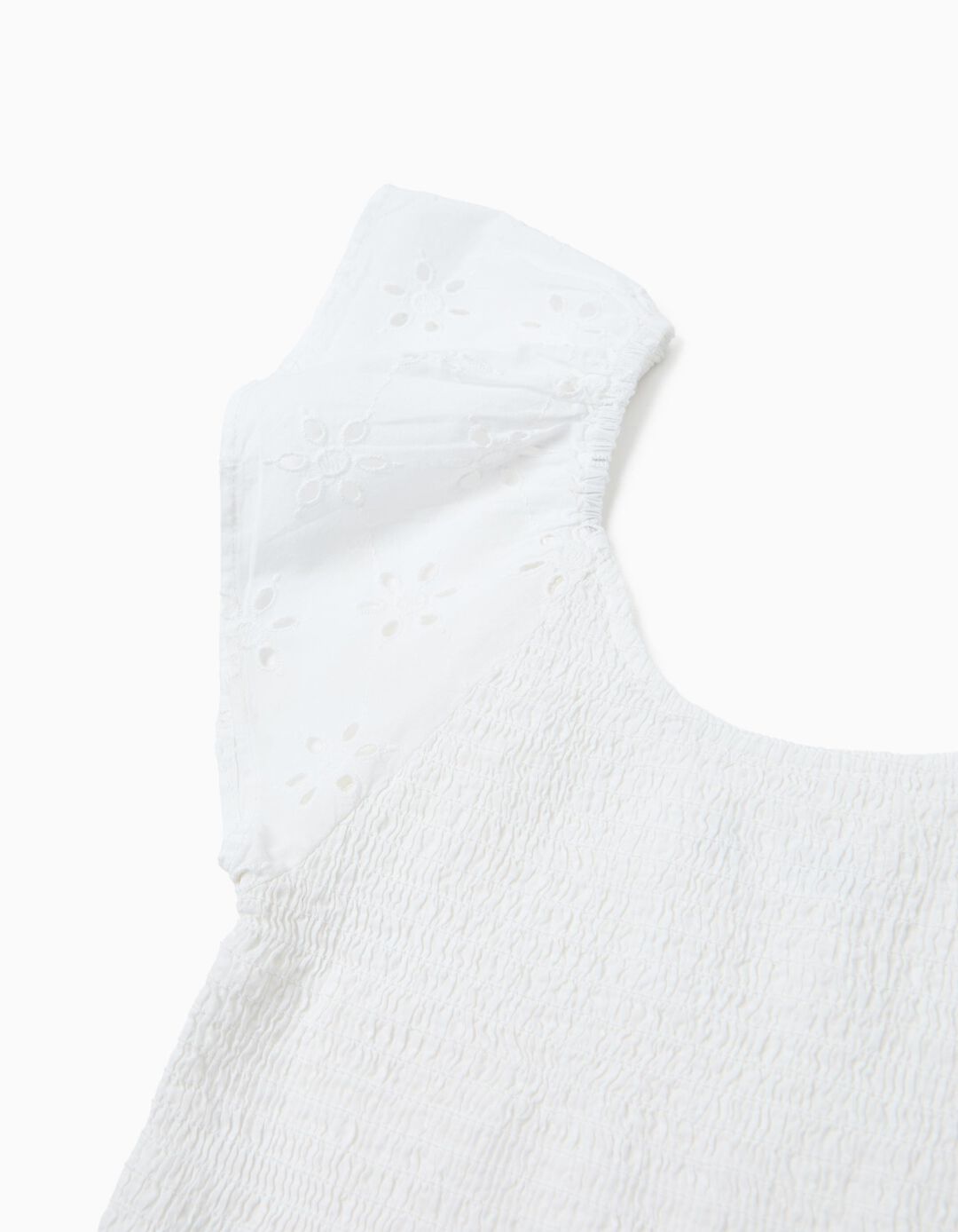 Blusa, Menina, Branco