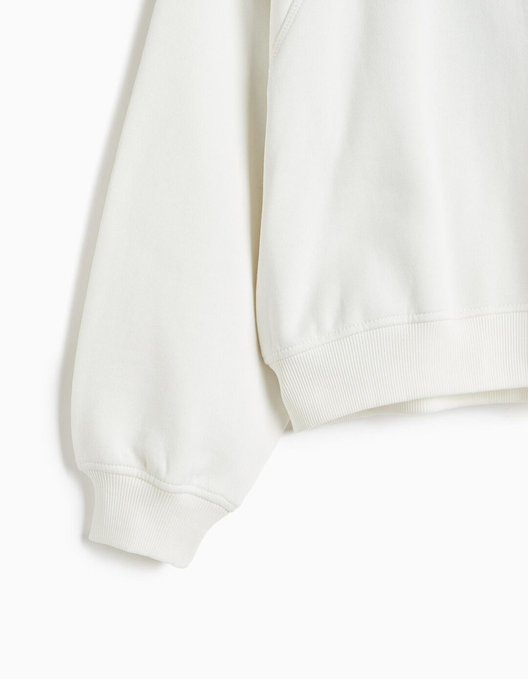 Sweatshirt, Menina, Branco