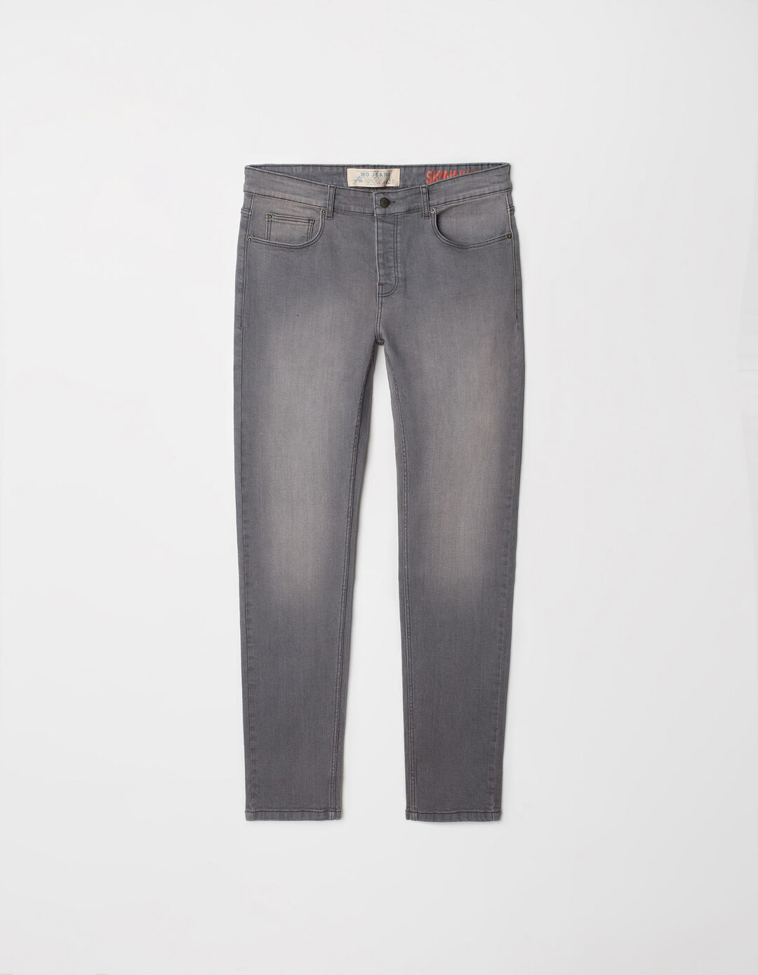 Cal&ccedil;as Skinny-fit, Homem, Cinza