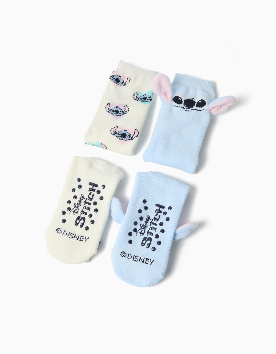 Pack 2 Pares de Meias 'Stitch' &copy;Disney, Menina, Multicolor