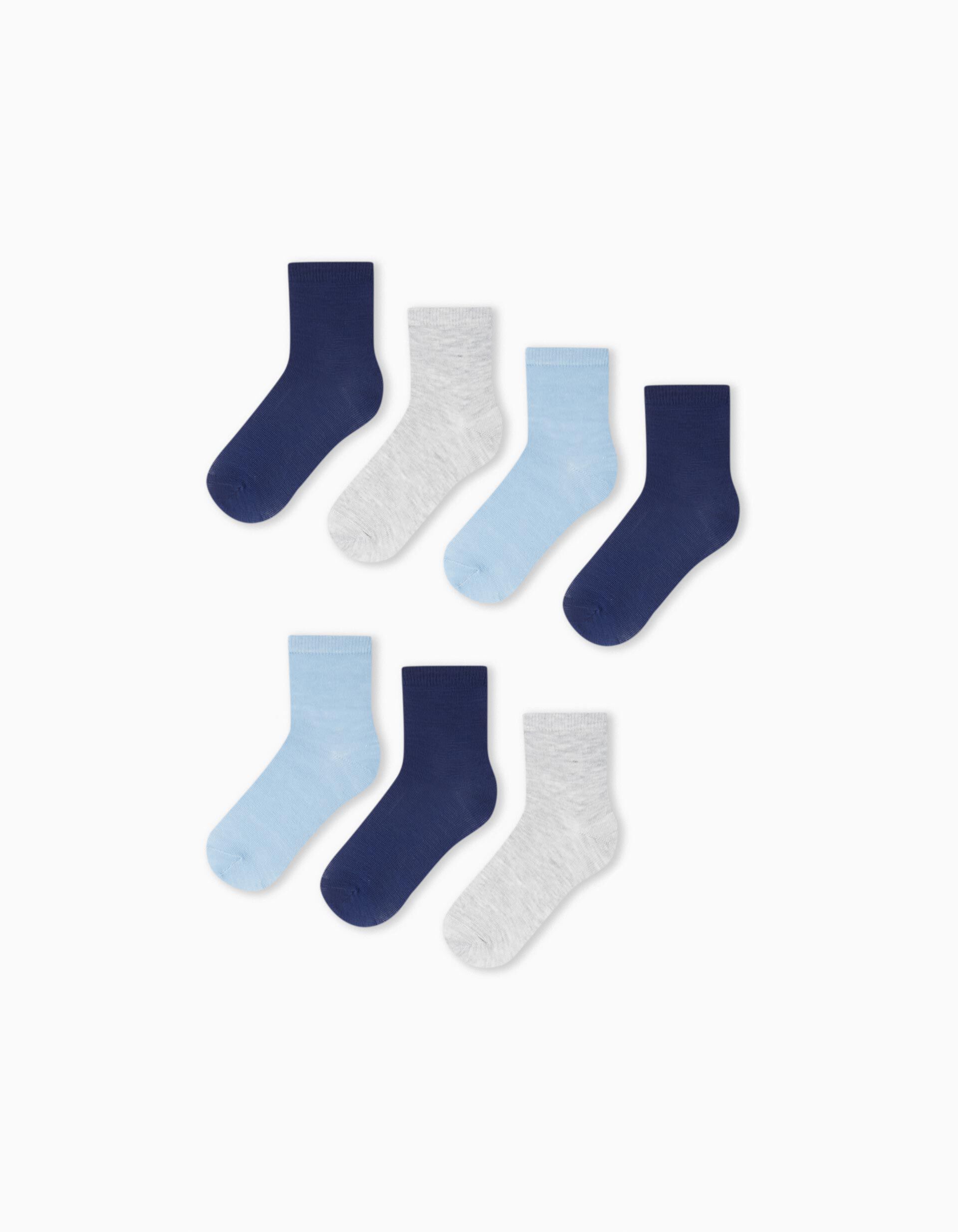 Comprar Online Pack 7 Pares de Meias, Menino, Multicor