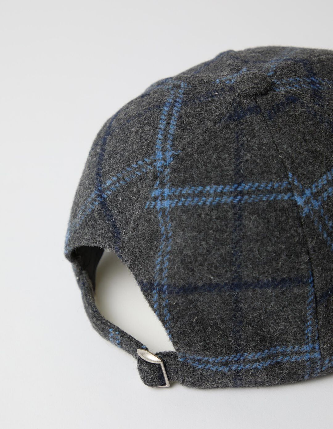 Bon&eacute; Tartan, Homem, Cinzento 