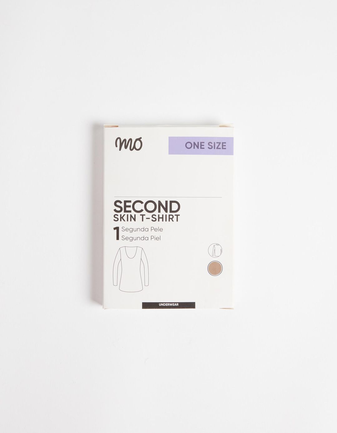 Second Skin T-shirt, Women, Beige