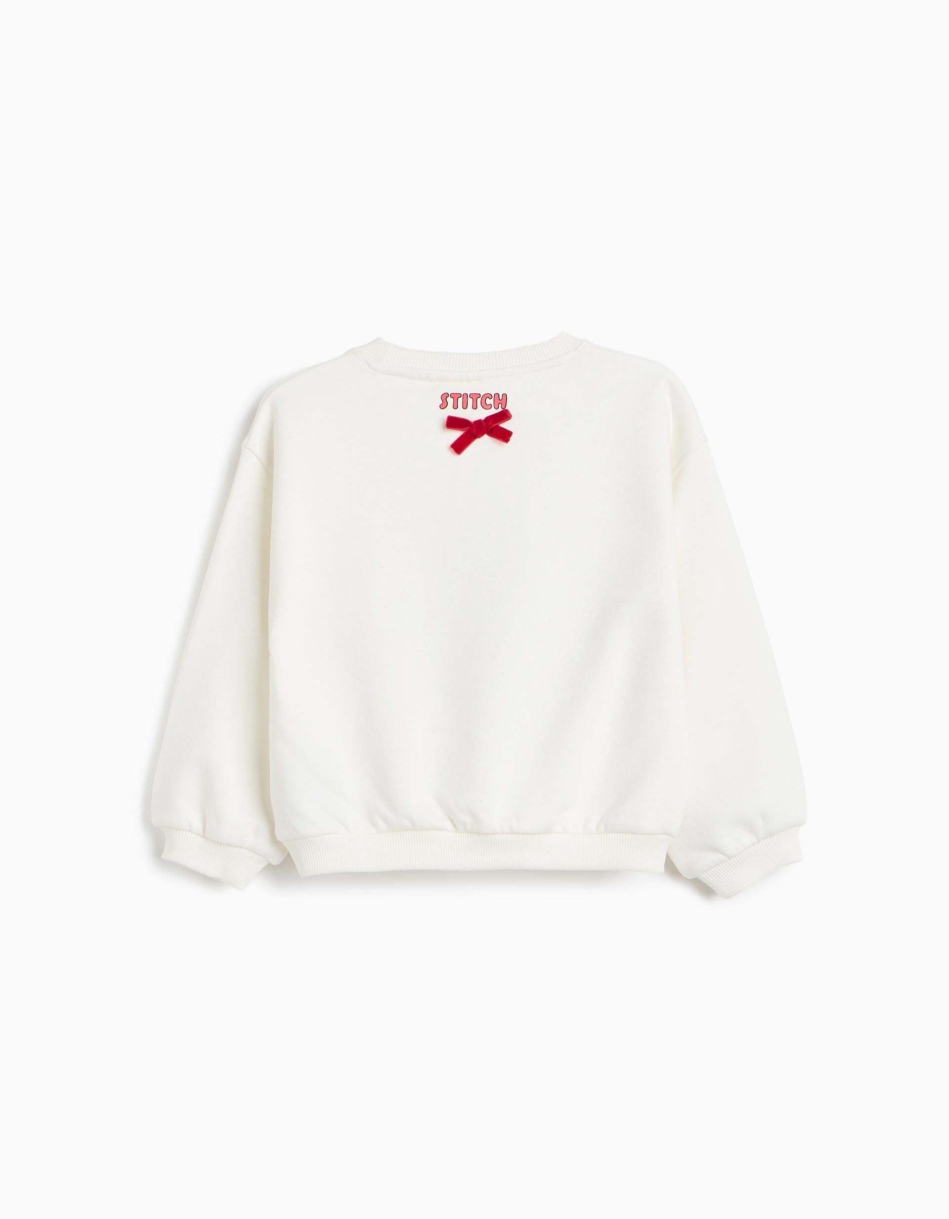 Comprar Online Sweatshirt Cardada 'Stitch' &copy;Disney, Menina, Branco