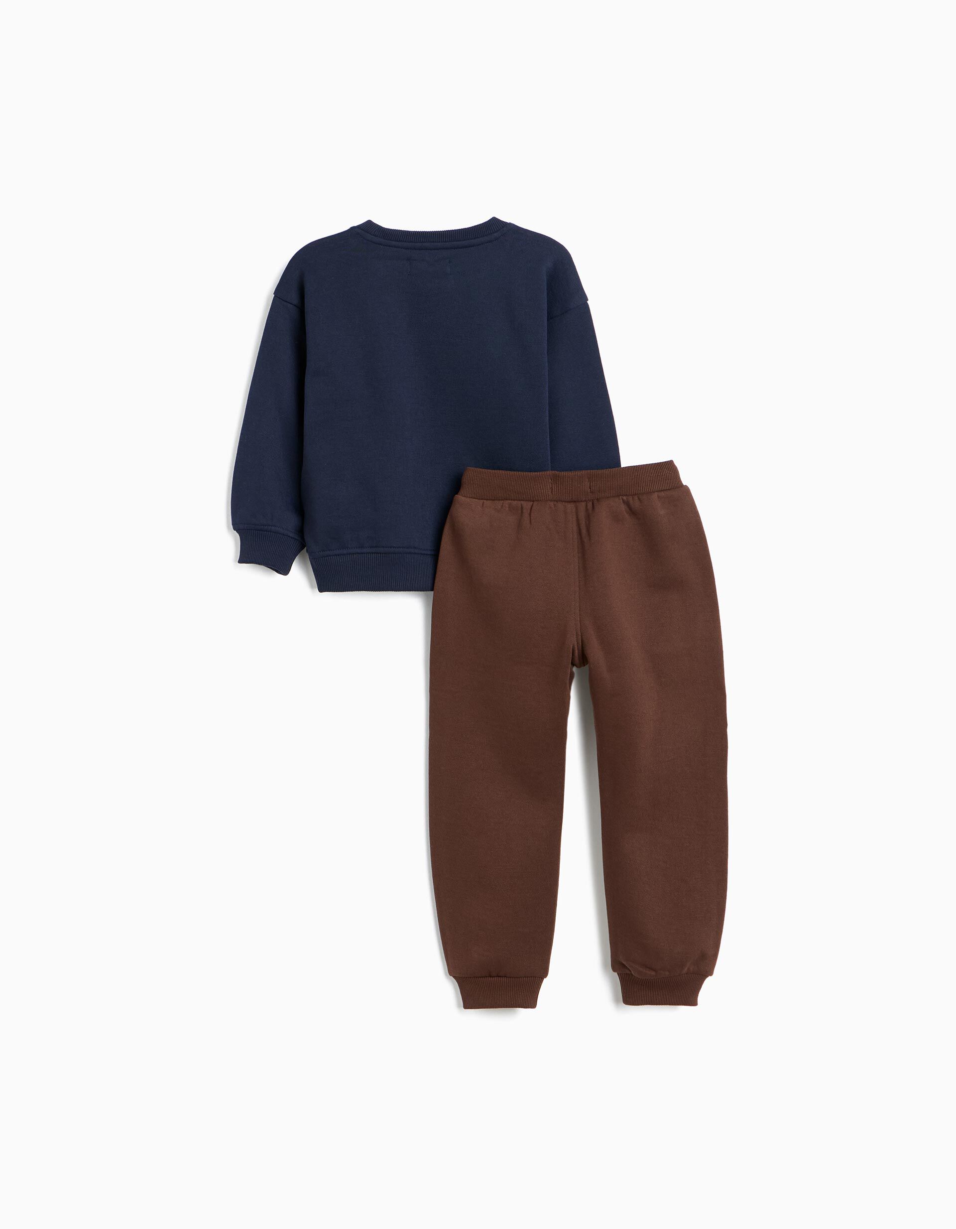 Comprar Online Conjunto De Jogging, Menino, Azul Escuro