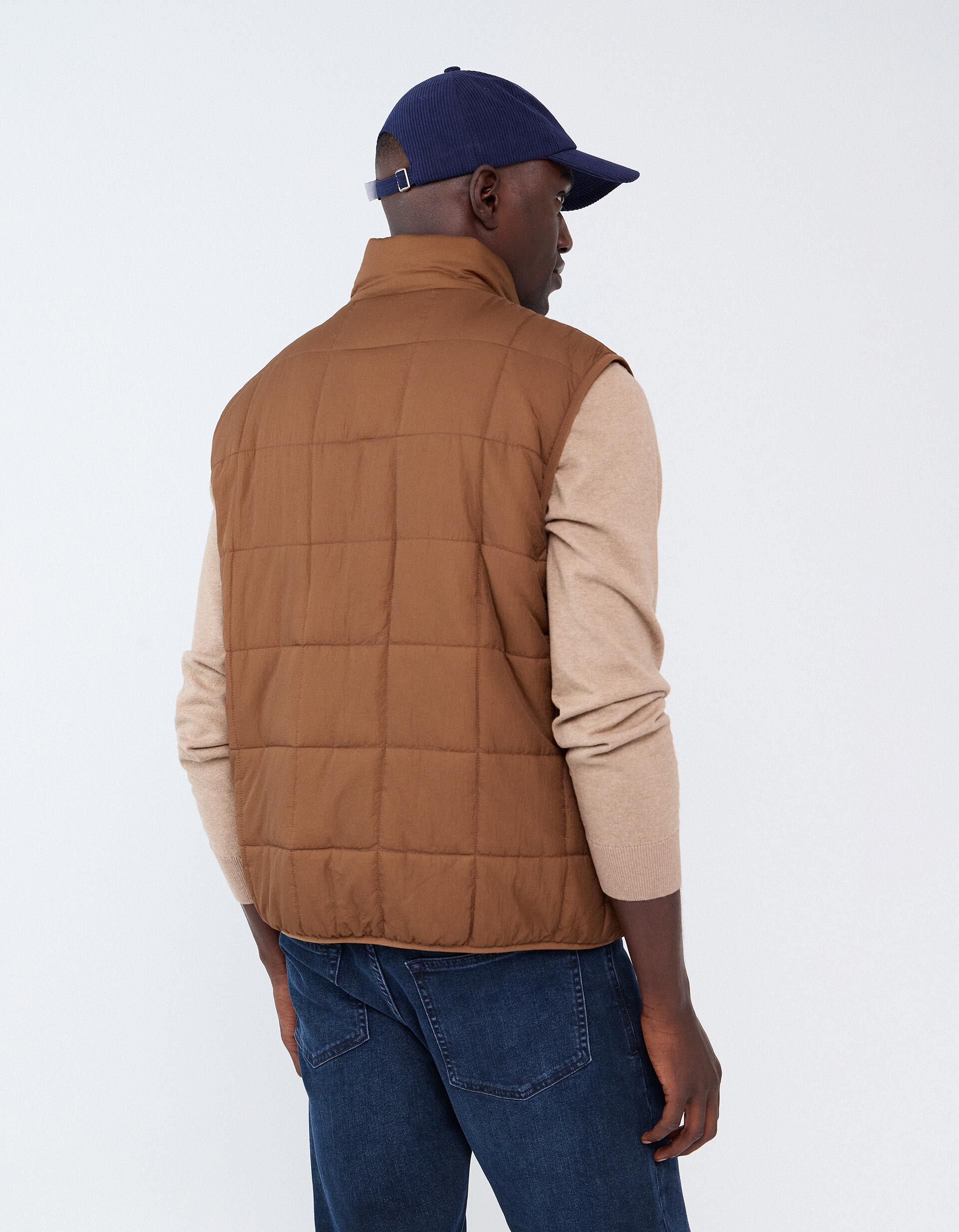 Comprar Online Colete Acolchoado, Homem, Castanho