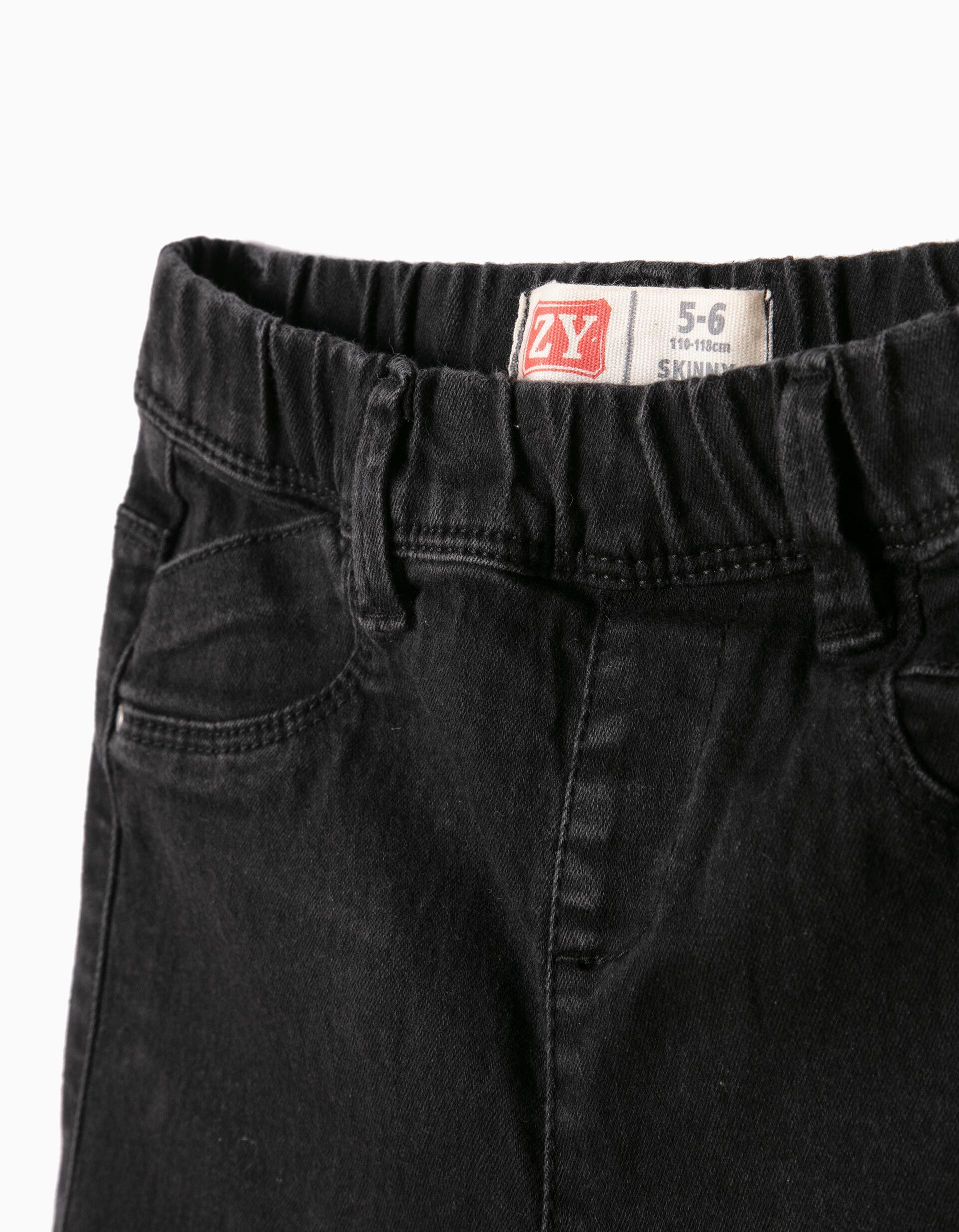 girls denim jeggings